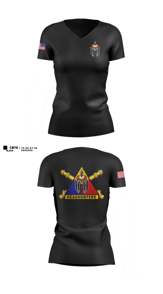 Womens Short Sleeve Vneck Shirt, 1AD DIVARTY HHB, Army, Teamtime, Team time, sublimation, custom sports apparel, team uniforms, spirit wear, spiritwear, sports uniforms, custom shirts, team store, custom team store, fundraiser sports, apparel fundraiser