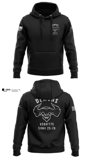 Hoodie, D-co 1-173 1st PLT, , Teamtime, Team time, sublimation, custom sports apparel, team uniforms, spirit wear, spiritwear, sports uniforms, custom shirts, team store, custom team store, fundraiser sports, apparel fundraiser