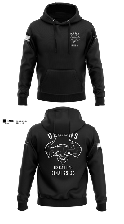 D-co 1-173 1st PLT 21707441 Hoodie - 100