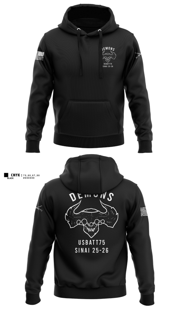 Hoodie, D-co 1-173 1st PLT, , Teamtime, Team time, sublimation, custom sports apparel, team uniforms, spirit wear, spiritwear, sports uniforms, custom shirts, team store, custom team store, fundraiser sports, apparel fundraiser