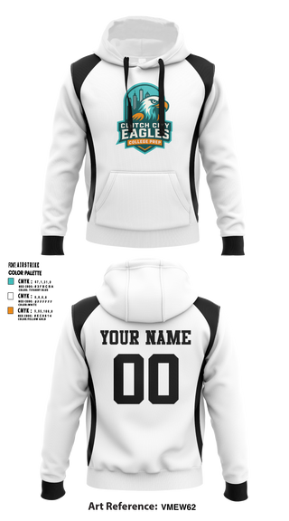 Hoodie, ClutchCity Collrgr Prep, , Teamtime, Team time, sublimation, custom sports apparel, team uniforms, spirit wear, spiritwear, sports uniforms, custom shirts, team store, custom team store, fundraiser sports, apparel fundraiser