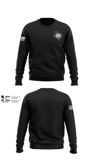 Crew Neck Sweatshirt, Nueces County Constable PCT4, , Teamtime, Team time, sublimation, custom sports apparel, team uniforms, spirit wear, spiritwear, sports uniforms, custom shirts, team store, custom team store, fundraiser sports, apparel fundraiser
