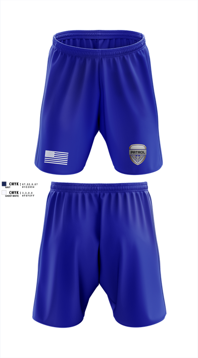Patrol Athletic Shorts With Pockets - 100