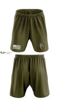Newport NH Police Athletic Shorts With Pockets - 1