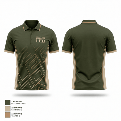 Legacy Elite Ballers (LEB) 94988228 Short Sleeve Performance Polo - 1