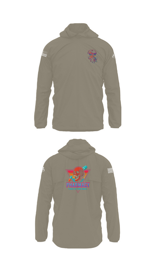 Windbreaker, , Army, Teamtime, Team time, sublimation, custom sports apparel, team uniforms, spirit wear, spiritwear, sports uniforms, custom shirts, team store, custom team store, fundraiser sports, apparel fundraiser