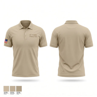 Short Sleeve Performance Polo, UT Austin Police K9, Police, Teamtime, Team time, sublimation, custom sports apparel, team uniforms, spirit wear, spiritwear, sports uniforms, custom shirts, team store, custom team store, fundraiser sports, apparel fundraiser