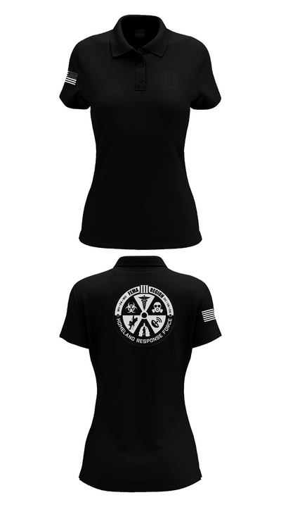 Region 3 Homeland Response Force 34212172 Women's Short Sleeve Performance Polo  - 35