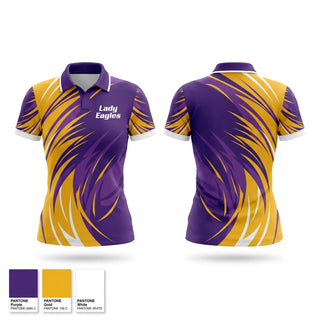 Short Sleeve Performance Polo, Lady Eagles, Women's Volleyball, Teamtime, Team time, sublimation, custom sports apparel, team uniforms, spirit wear, spiritwear, sports uniforms, custom shirts, team store, custom team store, fundraiser sports, apparel fundraiser