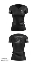 2/C Sicarios 28713447 Women's Short Sleeve V-neck Shirt - 102