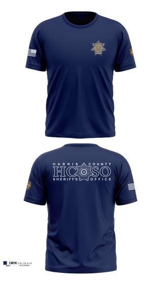 Short Sleeve Performance Shirt, Harris County Sheriffs Office, Police, Teamtime, Team time, sublimation, custom sports apparel, team uniforms, spirit wear, spiritwear, sports uniforms, custom shirts, team store, custom team store, fundraiser sports, apparel fundraiser