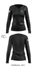Tactical Investigations Section 65465382 Women's Long Sleeve V-neck Shirt - 15