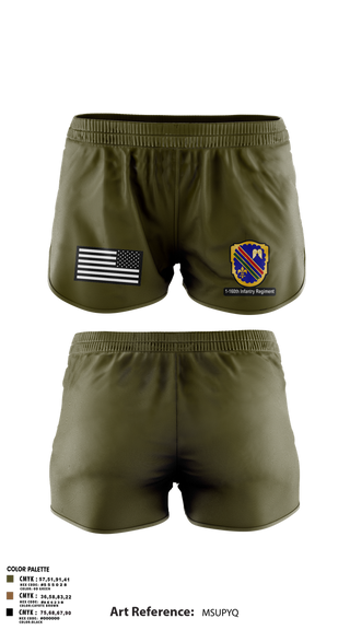 Ranger Panties, Co A, 1st-160th INF, 79th IBCT, , Teamtime, Team time, sublimation, custom sports apparel, team uniforms, spirit wear, spiritwear, sports uniforms, custom shirts, team store, custom team store, fundraiser sports, apparel fundraiser