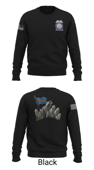 Crew Neck Sweatshirt, GSP POST 5 DALTON, Police, Teamtime, Team time, sublimation, custom sports apparel, team uniforms, spirit wear, spiritwear, sports uniforms, custom shirts, team store, custom team store, fundraiser sports, apparel fundraiser
