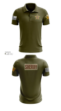 Hudspeth county sheriff office 47128359 Short Sleeve Performance Polo - 32