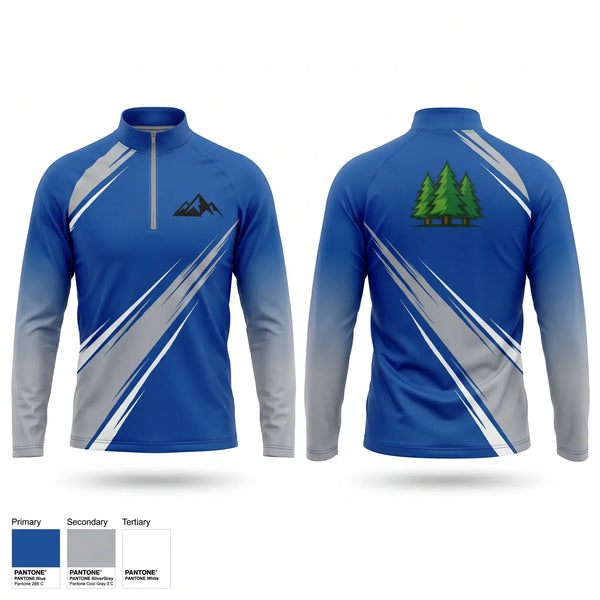 Quarter Zip Jacket, High Valley Developmental, , Teamtime, Team time, sublimation, custom sports apparel, team uniforms, spirit wear, spiritwear, sports uniforms, custom shirts, team store, custom team store, fundraiser sports, apparel fundraiser