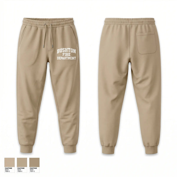 Sweatpants, Bushton Fire Department, Fire Department, Teamtime, Team time, sublimation, custom sports apparel, team uniforms, spirit wear, spiritwear, sports uniforms, custom shirts, team store, custom team store, fundraiser sports, apparel fundraiser