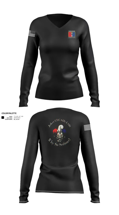 Joker CLC 66791397 Women's Long Sleeve V-neck Shirt - 20