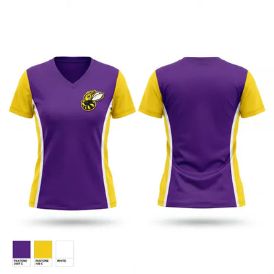 Stingers 70829137 Women's Short Sleeve V-neck Shirt - 1