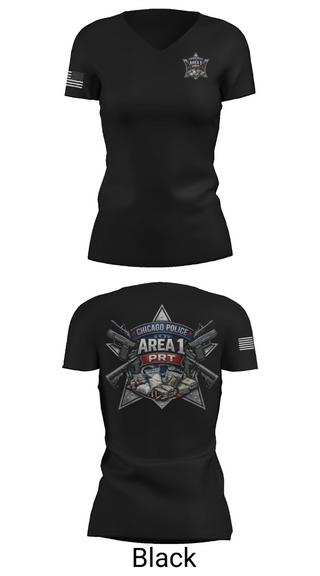 Womens Short Sleeve Vneck Shirt, Priority Response Team, Police, Teamtime, Team time, sublimation, custom sports apparel, team uniforms, spirit wear, spiritwear, sports uniforms, custom shirts, team store, custom team store, fundraiser sports, apparel fundraiser