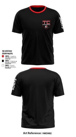 Short Sleeve Performance Shirt, Tri County Saints, Ice Hockey, Teamtime, Team time, sublimation, custom sports apparel, team uniforms, spirit wear, spiritwear, sports uniforms, custom shirts, team store, custom team store, fundraiser sports, apparel fundraiser