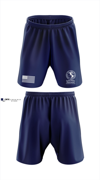 Athletic Shorts With Pockets, Cadott Police Department, Police, Teamtime, Team time, sublimation, custom sports apparel, team uniforms, spirit wear, spiritwear, sports uniforms, custom shirts, team store, custom team store, fundraiser sports, apparel fundraiser
