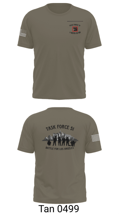 1-185th IN BN 23098536 Old School Cotton Feel Shirt - 67