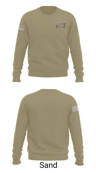 Crew Neck Sweatshirt, Kilo co. 3rd Btn 9th Marines, Marines, Teamtime, Team time, sublimation, custom sports apparel, team uniforms, spirit wear, spiritwear, sports uniforms, custom shirts, team store, custom team store, fundraiser sports, apparel fundraiser