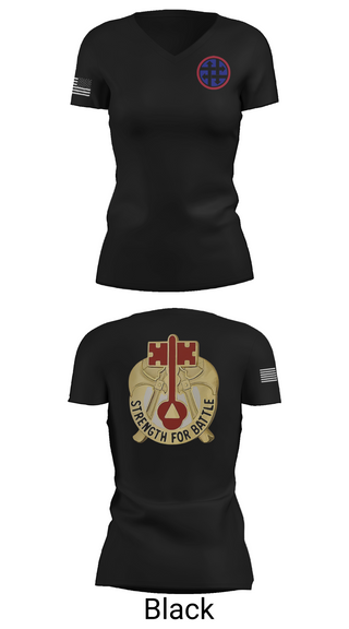 Womens Short Sleeve Vneck Shirt, 373rd CSSB, Army, Teamtime, Team time, sublimation, custom sports apparel, team uniforms, spirit wear, spiritwear, sports uniforms, custom shirts, team store, custom team store, fundraiser sports, apparel fundraiser