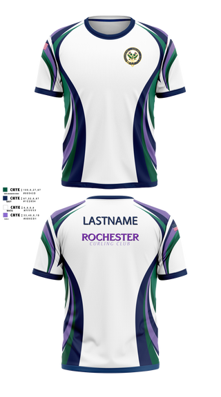 Short Sleeve Performance Shirt, Rochester Curling Club, Spirit Store, Teamtime, Team time, sublimation, custom sports apparel, team uniforms, spirit wear, spiritwear, sports uniforms, custom shirts, team store, custom team store, fundraiser sports, apparel fundraiser