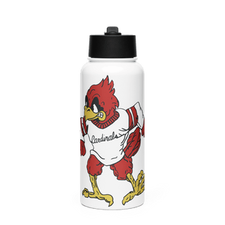 Fall Branch Middle School Track and Field 75433418 Stainless Steel Water Bottle with a Straw Lid