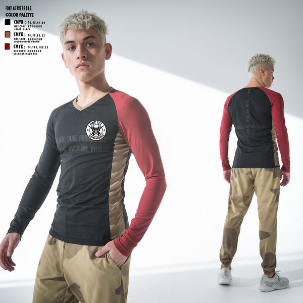 Long Sleeve Performance Shirt, HHC 172, Army, Teamtime, Team time, sublimation, custom sports apparel, team uniforms, spirit wear, spiritwear, sports uniforms, custom shirts, team store, custom team store, fundraiser sports, apparel fundraiser