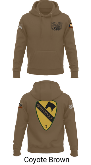 Hoodie, 1st cav Div 3abct, , Teamtime, Team time, sublimation, custom sports apparel, team uniforms, spirit wear, spiritwear, sports uniforms, custom shirts, team store, custom team store, fundraiser sports, apparel fundraiser