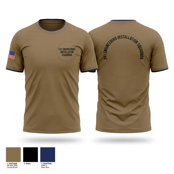 Short Sleeve Performance Shirt, 241 Engineering Installation Squadron, National Guard, Teamtime, Team time, sublimation, custom sports apparel, team uniforms, spirit wear, spiritwear, sports uniforms, custom shirts, team store, custom team store, fundraiser sports, apparel fundraiser