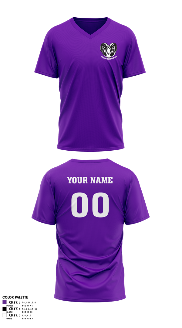 Mens Soccer Jersey, Deering Rams Soccer, Men's Soccer, Teamtime, Team time, sublimation, custom sports apparel, team uniforms, spirit wear, spiritwear, sports uniforms, custom shirts, team store, custom team store, fundraiser sports, apparel fundraiser