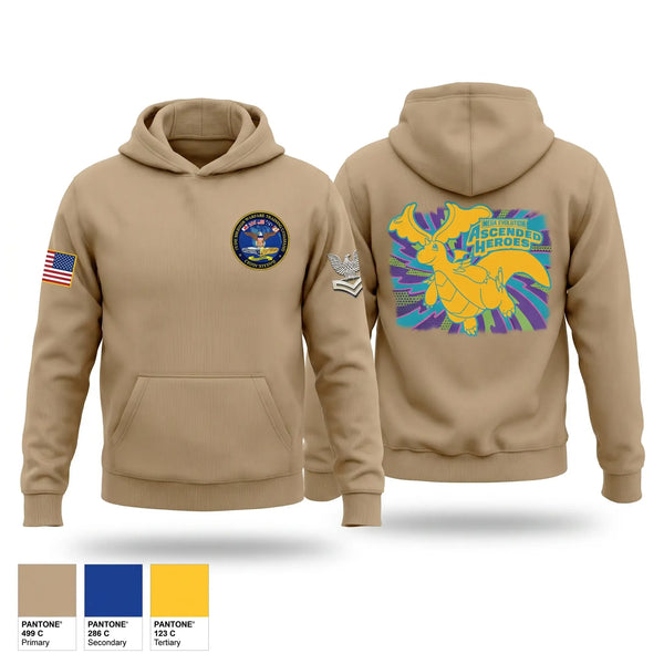 Hoodie, Information Warfare Training Command Corry Station, Navy, Teamtime, Team time, sublimation, custom sports apparel, team uniforms, spirit wear, spiritwear, sports uniforms, custom shirts, team store, custom team store, fundraiser sports, apparel fundraiser