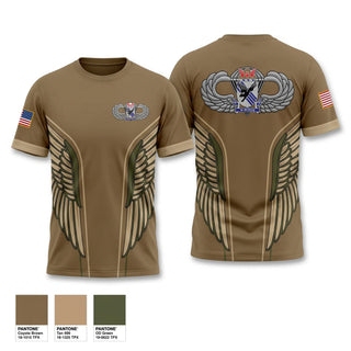 Old School Cotton Feel Shirt, 1-505th PIR 82nd airborne, Army, Teamtime, Team time, sublimation, custom sports apparel, team uniforms, spirit wear, spiritwear, sports uniforms, custom shirts, team store, custom team store, fundraiser sports, apparel fundraiser