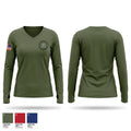 Western Wayne SWAT Women's Long Sleeve V-neck Shirt - 1
