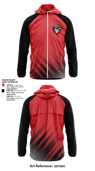 Storm City Fc 22251434 Windbreaker - 1