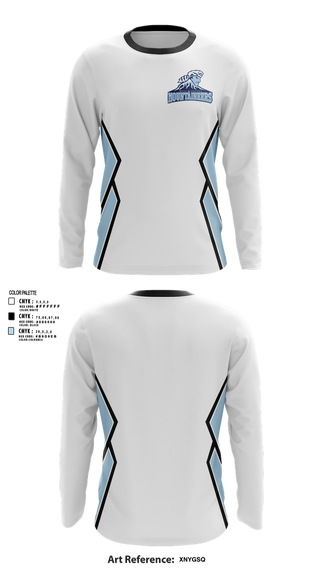Long Sleeve Shooting Shirt, West Orange Mountaineers Basketball, Women's Basketball, Teamtime, Team time, sublimation, custom sports apparel, team uniforms, spirit wear, spiritwear, sports uniforms, custom shirts, team store, custom team store, fundraiser sports, apparel fundraiser
