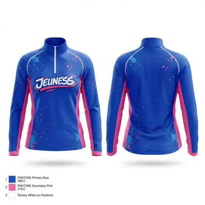 Jeuness 26878324 Quarter Zip Jacket - 1