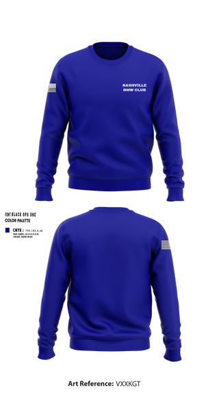 Crew Neck Sweatshirt, BMW Club of Nashville, , Teamtime, Team time, sublimation, custom sports apparel, team uniforms, spirit wear, spiritwear, sports uniforms, custom shirts, team store, custom team store, fundraiser sports, apparel fundraiser