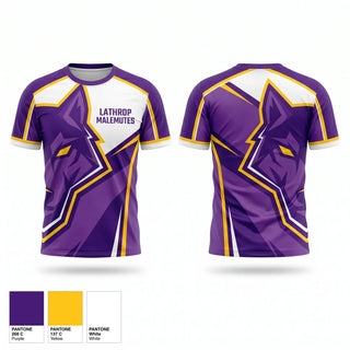 Football Jersey, Lathrop Malemutes, Women's Basketball, Teamtime, Team time, sublimation, custom sports apparel, team uniforms, spirit wear, spiritwear, sports uniforms, custom shirts, team store, custom team store, fundraiser sports, apparel fundraiser