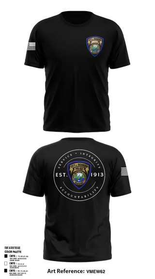 Short Sleeve Performance Shirt, Branson Police Department, Police, Teamtime, Team time, sublimation, custom sports apparel, team uniforms, spirit wear, spiritwear, sports uniforms, custom shirts, team store, custom team store, fundraiser sports, apparel fundraiser