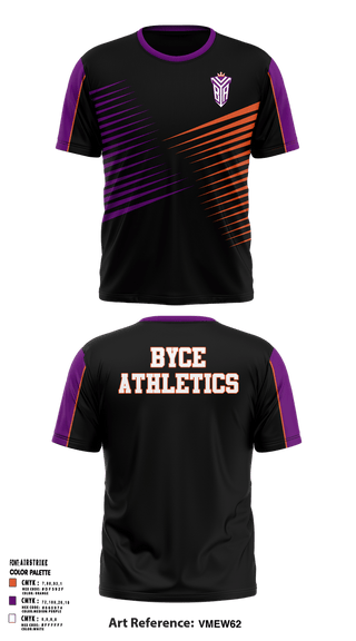 Short Sleeve Performance Shirt, BYCE ATHLETICS, Track & Field, Teamtime, Team time, sublimation, custom sports apparel, team uniforms, spirit wear, spiritwear, sports uniforms, custom shirts, team store, custom team store, fundraiser sports, apparel fundraiser