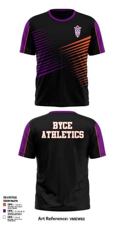 BYCE ATHLETICS 18631614 Short Sleeve Performance Shirt - 3