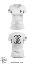 1st Recon 45718444 Women's Short Sleeve V-neck Shirt - 2