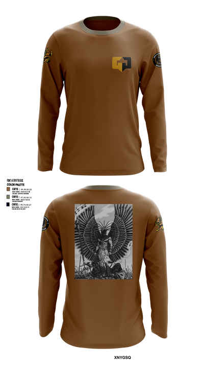 GGT Wrestling 3768590 Long Sleeve Performance Shirt 5