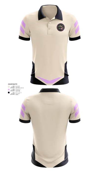 Loving Maids 65495541 Short Sleeve Performance Polo - 21