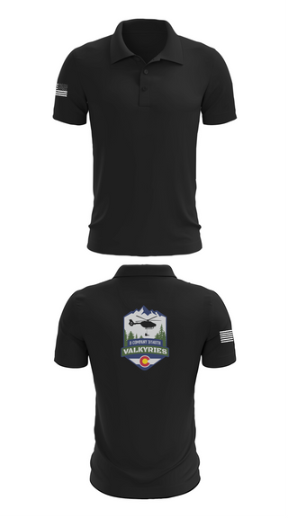 Short Sleeve Performance Polo, D Co 3-140th AVN, National Guard, Teamtime, Team time, sublimation, custom sports apparel, team uniforms, spirit wear, spiritwear, sports uniforms, custom shirts, team store, custom team store, fundraiser sports, apparel fundraiser